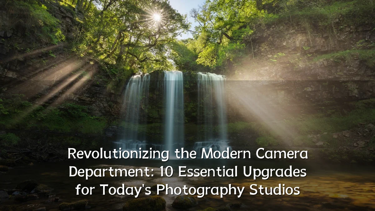 Revolutionizing the Modern Camera Department: 10 Essential Upgrades for Today's Photography Studios