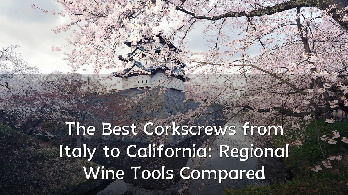 The Best Corkscrews from Italy to California: Regional Wine Tools Compared
