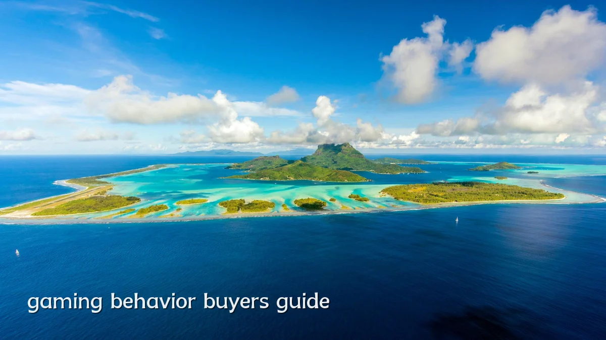 gaming behavior buyers guide
