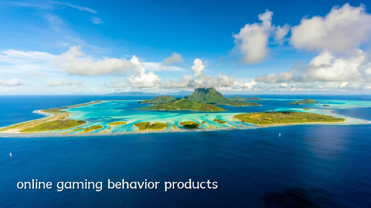online gaming behavior products