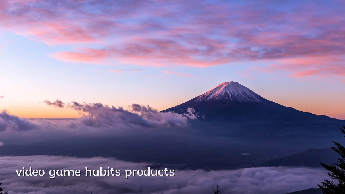 video game habits products
