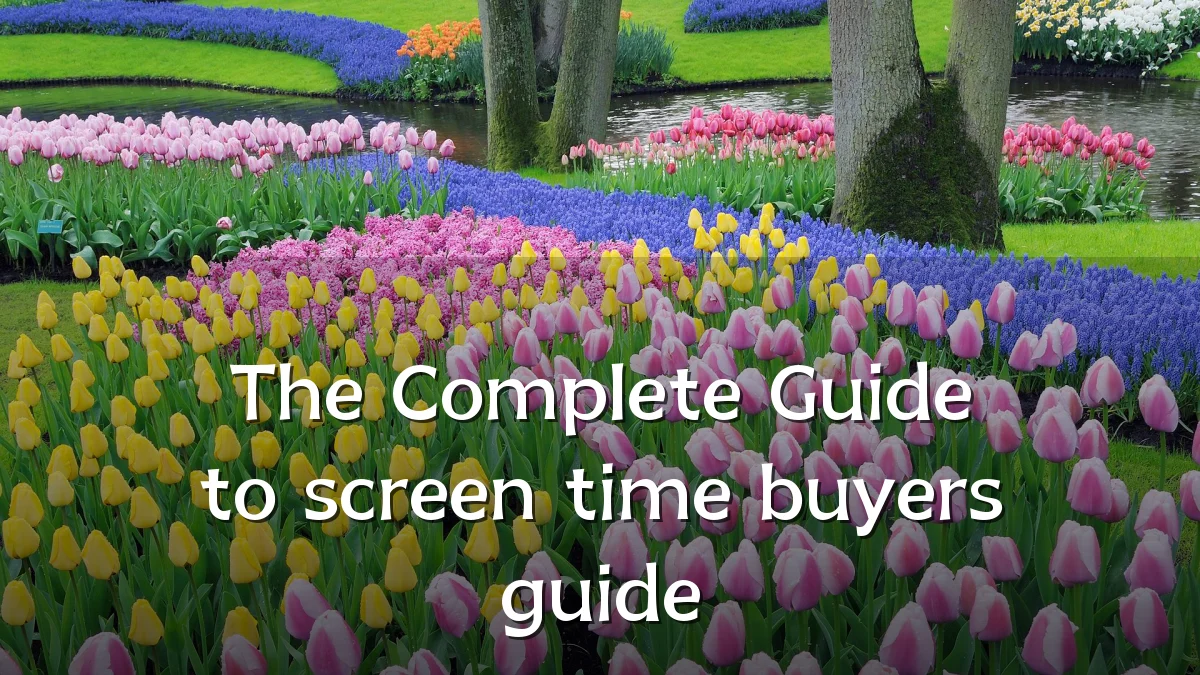 The Complete Guide to screen time buyers guide
