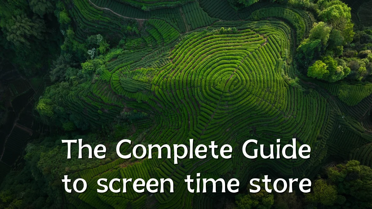 The Complete Guide to screen time store