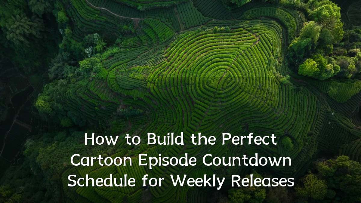 How to Build the Perfect Cartoon Episode Countdown Schedule for Weekly Releases