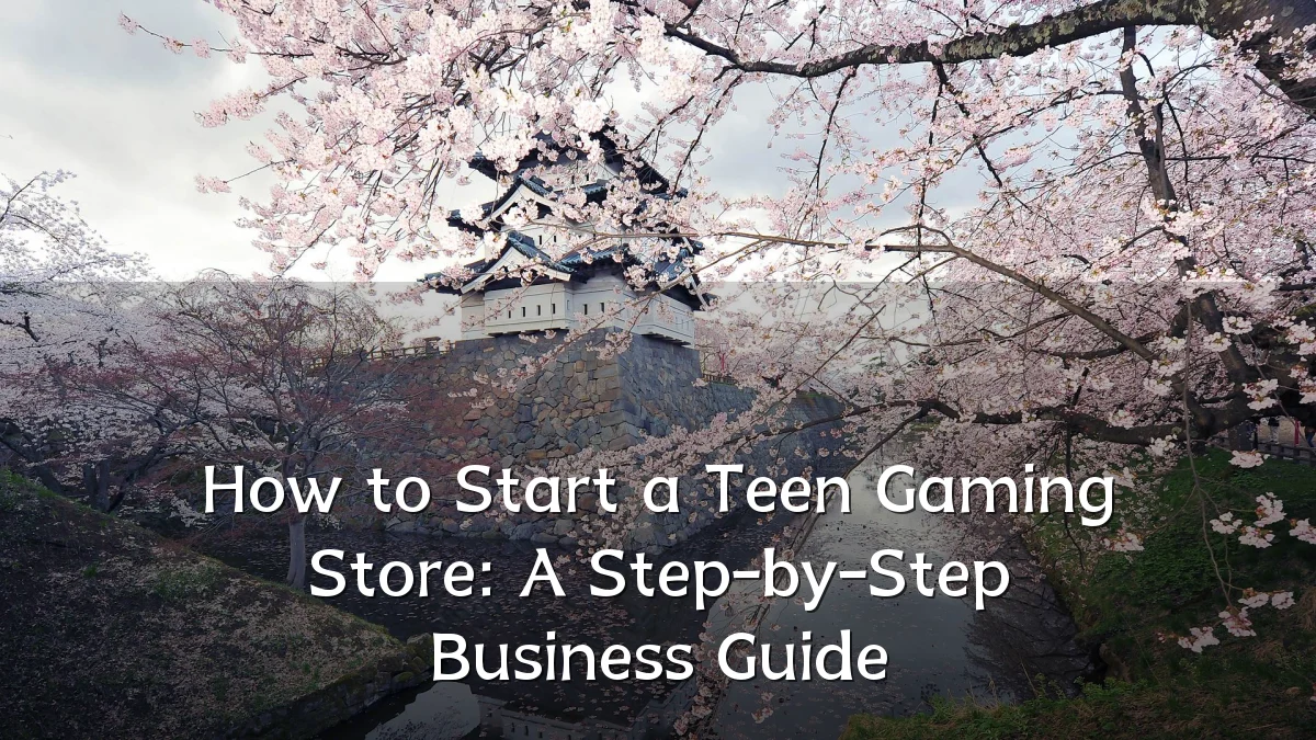 How to Start a Teen Gaming Store: A Step-by-Step Business Guide