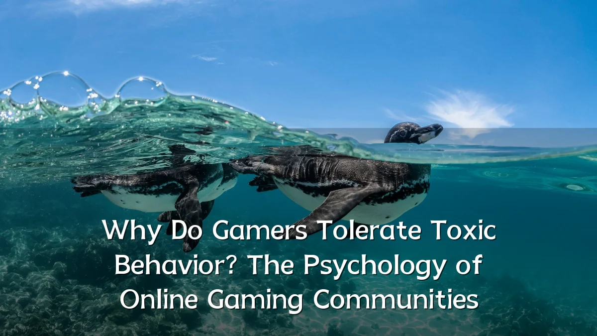 Why Do Gamers Tolerate Toxic Behavior? The Psychology of Online Gaming Communities