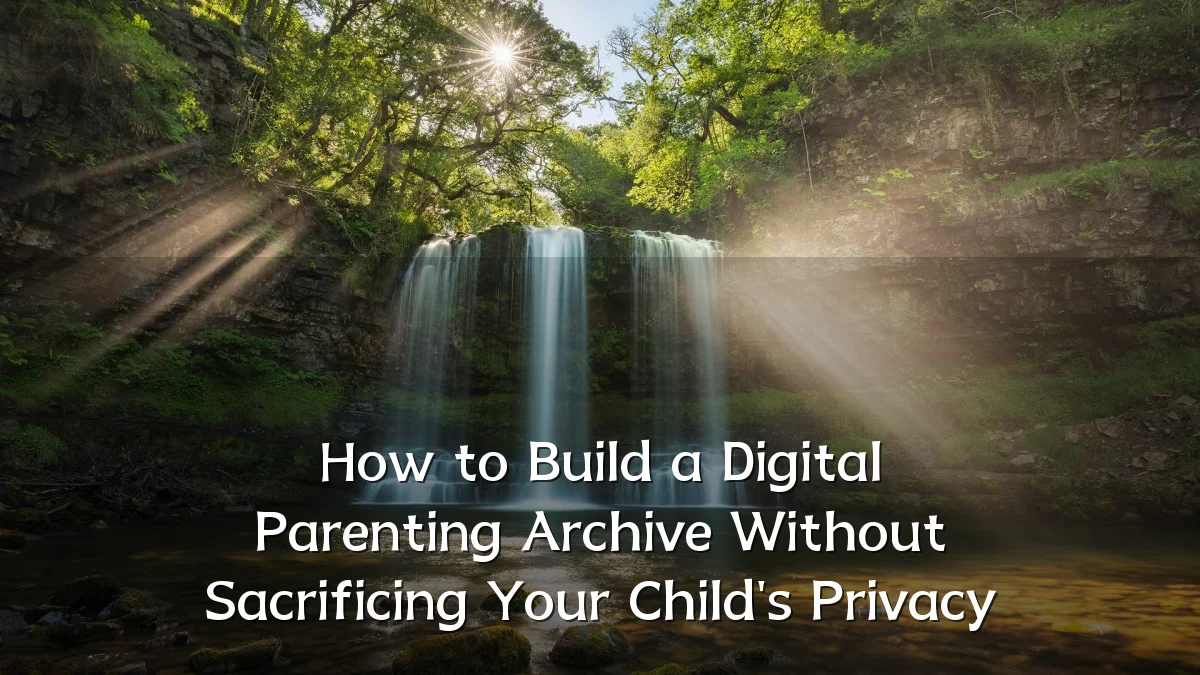 How to Build a Digital Parenting Archive Without Sacrificing Your Child's Privacy