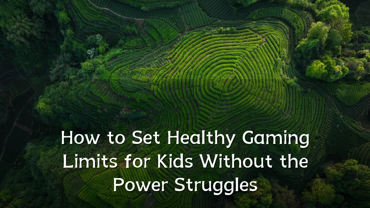 How to Set Healthy Gaming Limits for Kids Without the Power Struggles