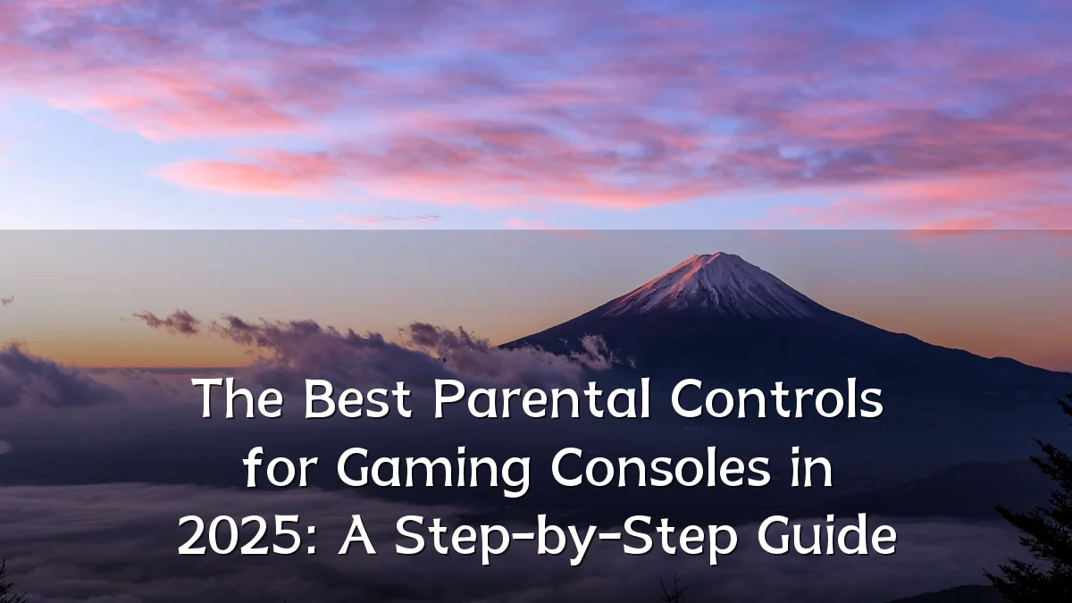 The Best Parental Controls for Gaming Consoles in 2025: A Step-by-Step Guide