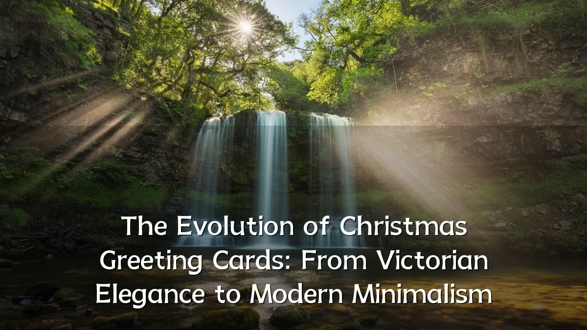 The Evolution of Christmas Greeting Cards: From Victorian Elegance to Modern Minimalism